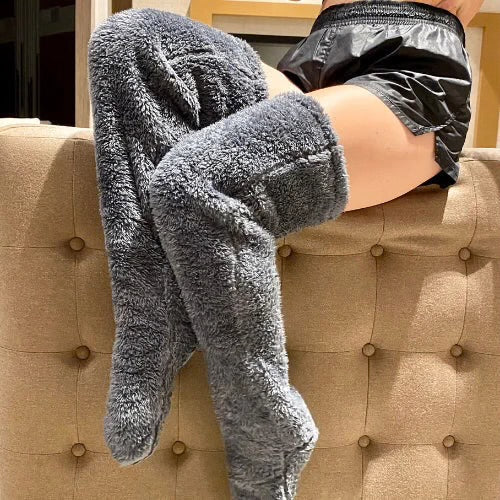 Fuzzy Fleece Socks