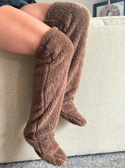 Fuzzy Fleece Socks